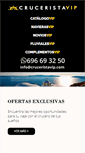 Mobile Screenshot of cruceristavip.com